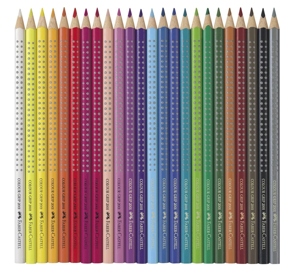 Faber-Castell - Colour GRIP farveblyant, tinæske med 24 stk (112423)