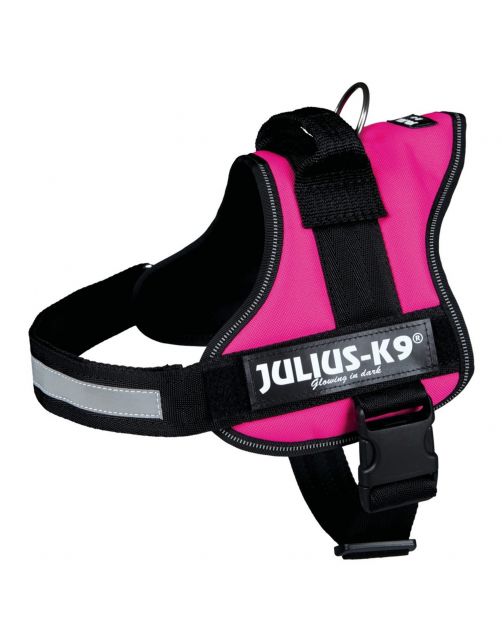 Julius-K9 Powerharness Fuchsia - Hondenharnas