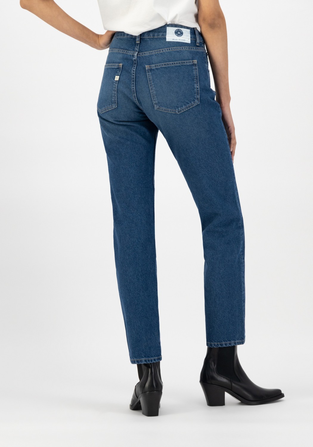 Mud Jeans Damenjeans Easy Go Used Stone
