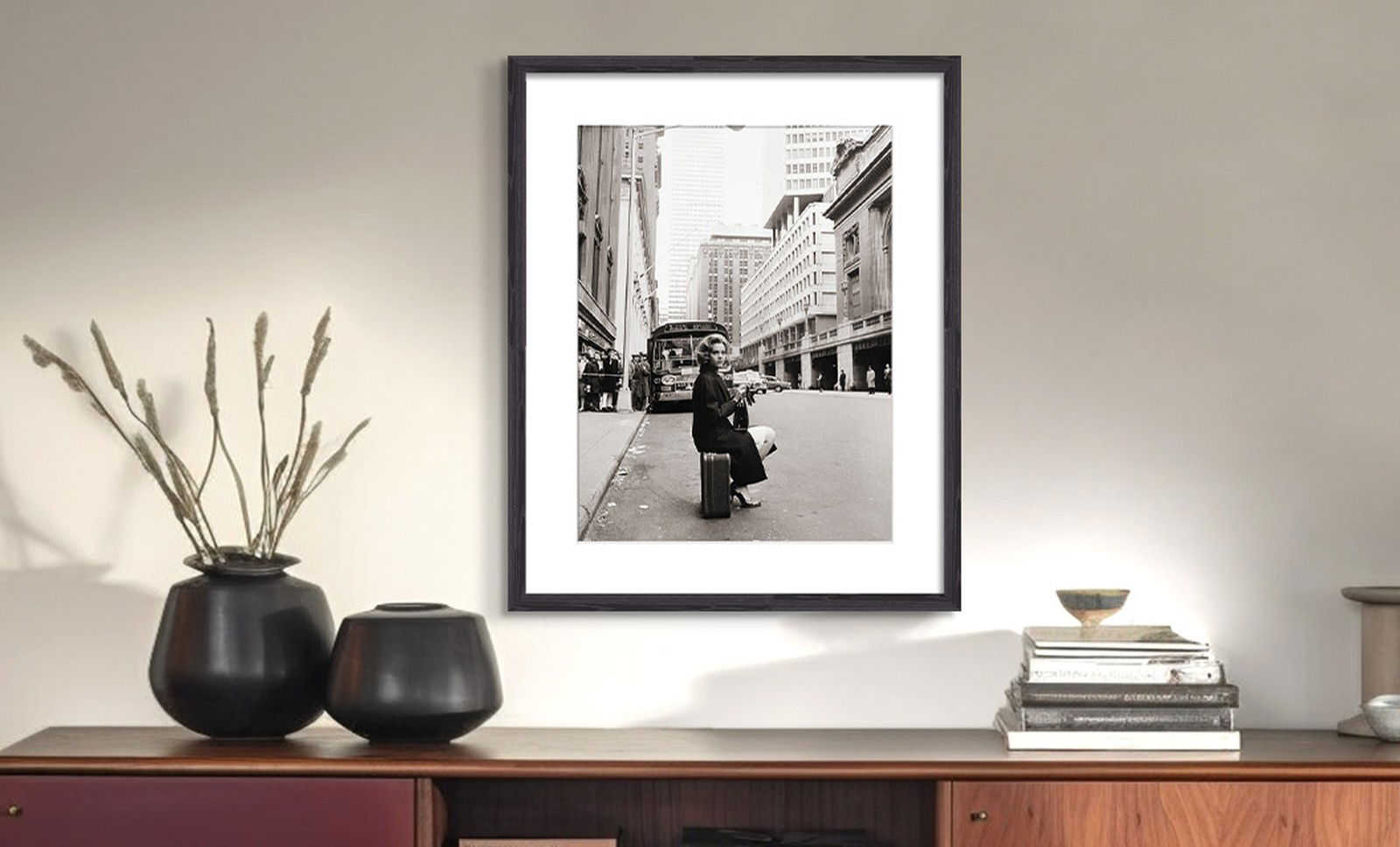Jane Fonda in New York City by Classic Collection I - Darlings - Small Limited Edition. 30x40.