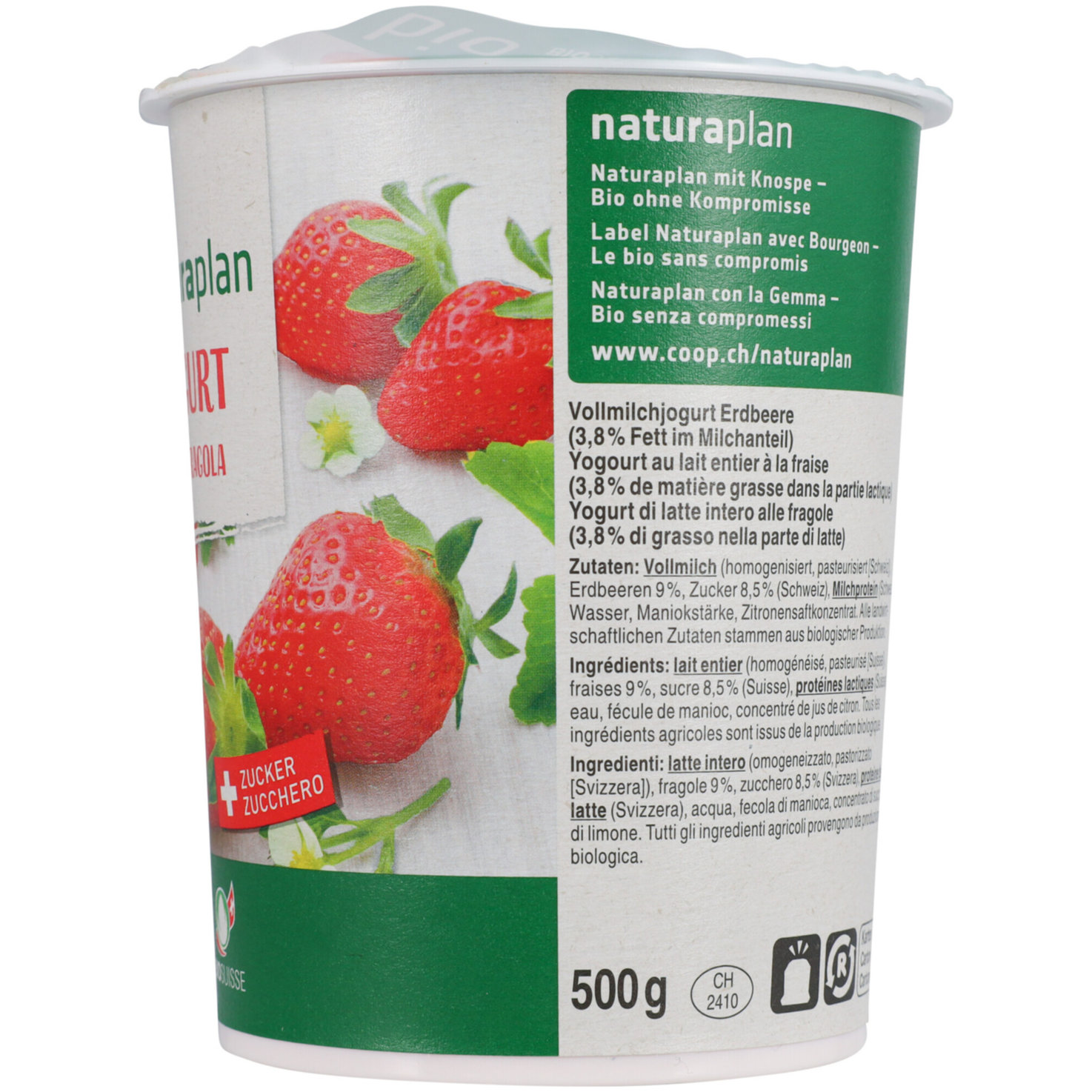 Naturaplan Bio Joghurt Erdbeer