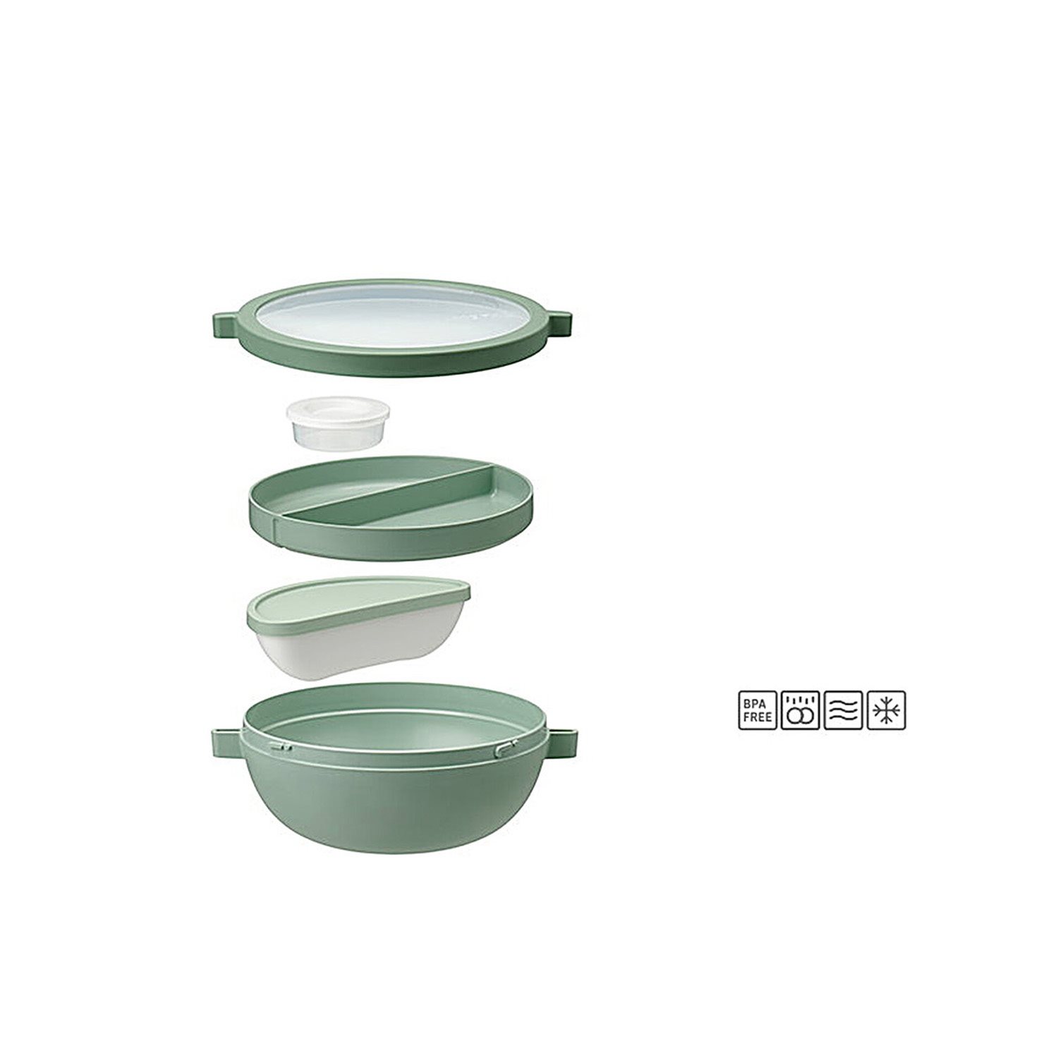 Mepal Vita Bento Lunchbowl nordic black
