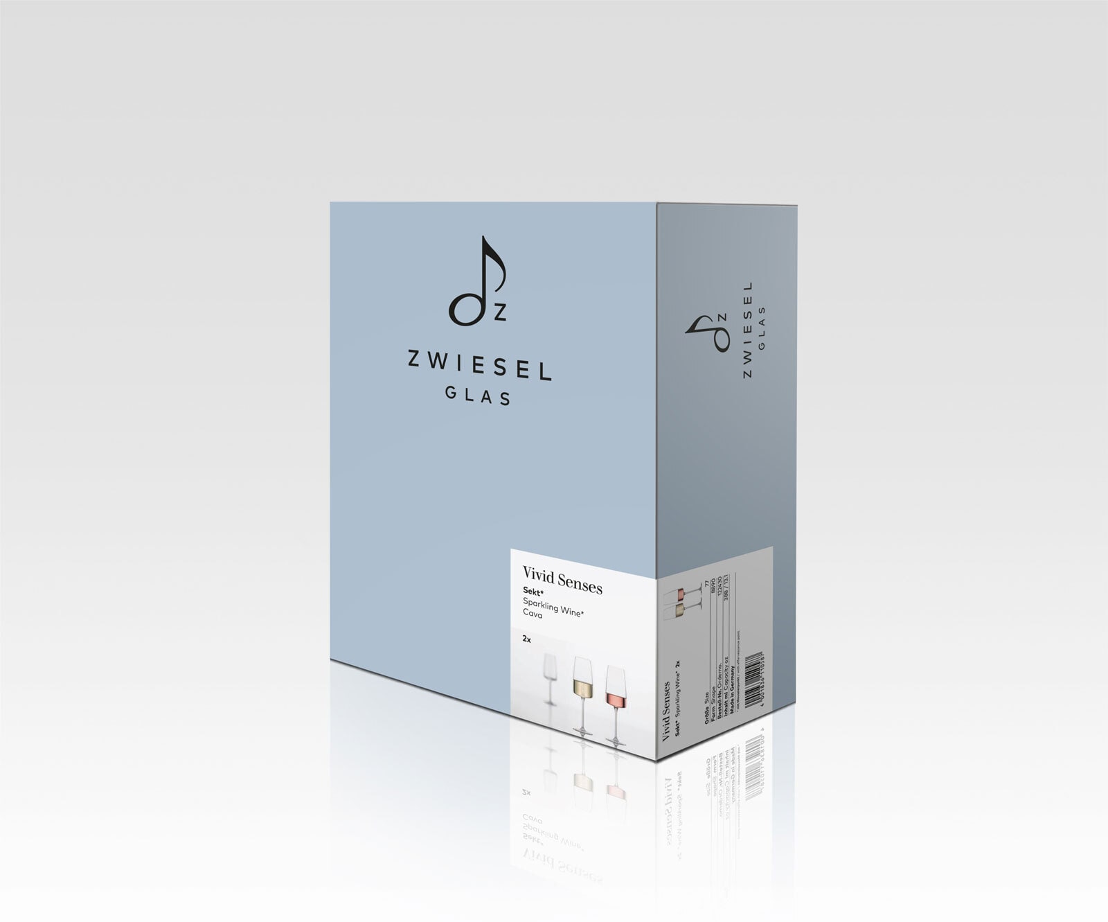 ZWIESEL GLAS Sektglas VIVID SENSES 2er Set - je 388 ml