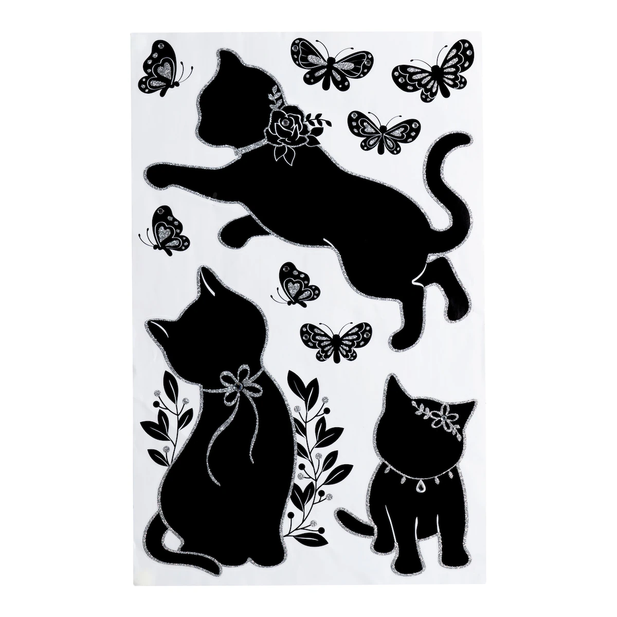 viva domo - Wandsticker „Katzenbande“, 10-teilig