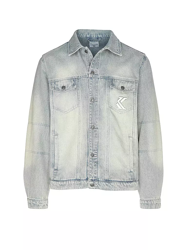 KARL KANI Jeansjacke hellblau