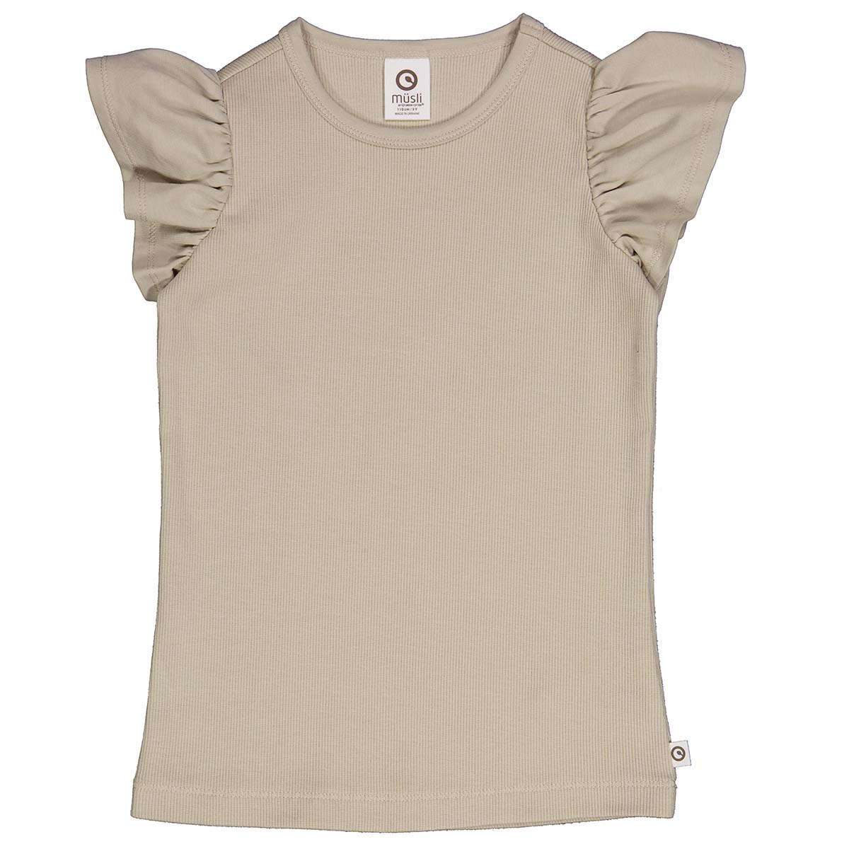 Müsli T-shirt Cozy Me Rib Frill