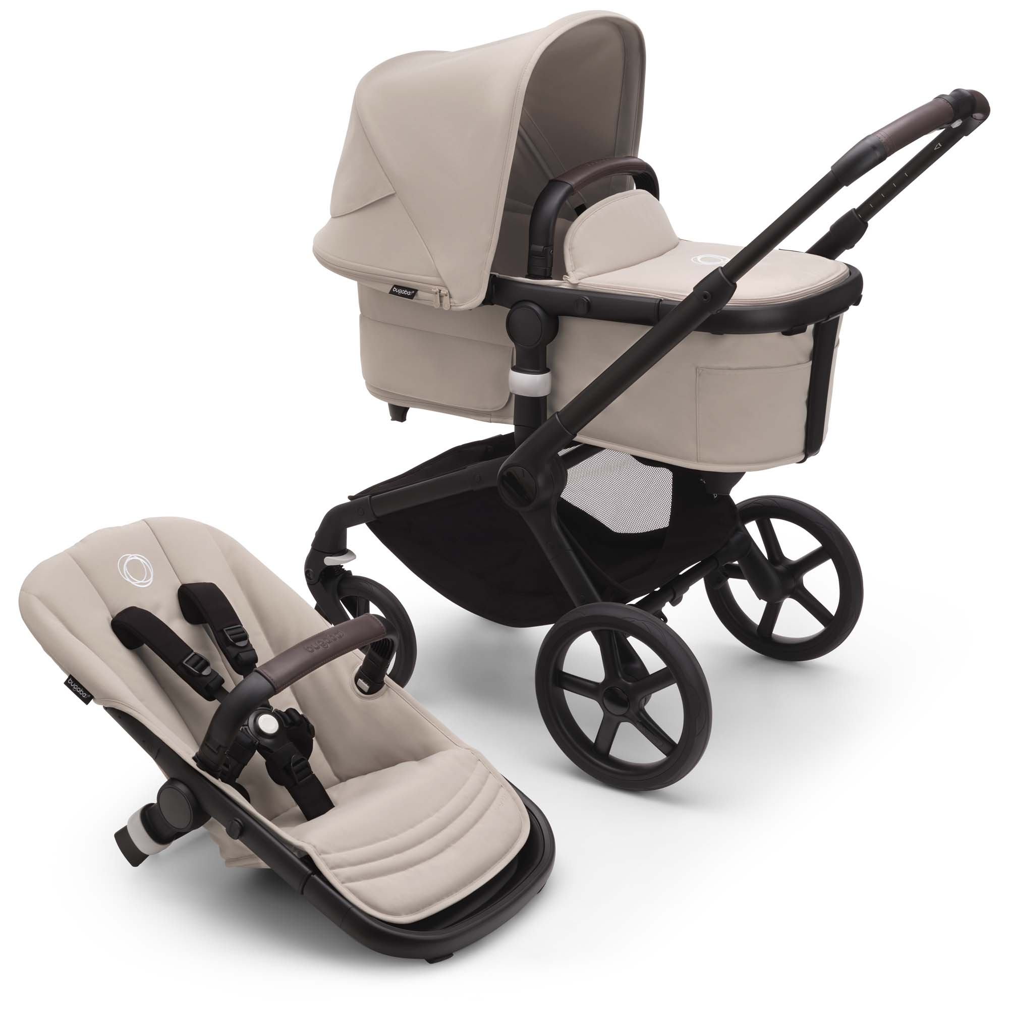 Bugaboo Fox5 compleet Black Desert Taupe