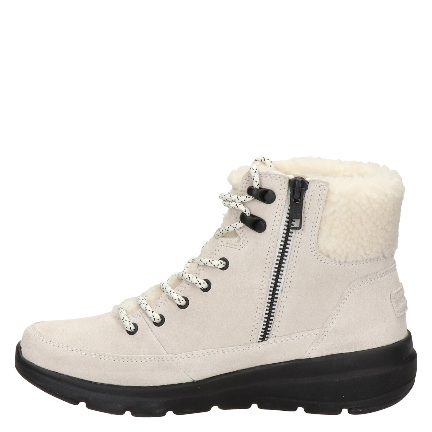 Go Walk dames veterboot Skechers Ecru