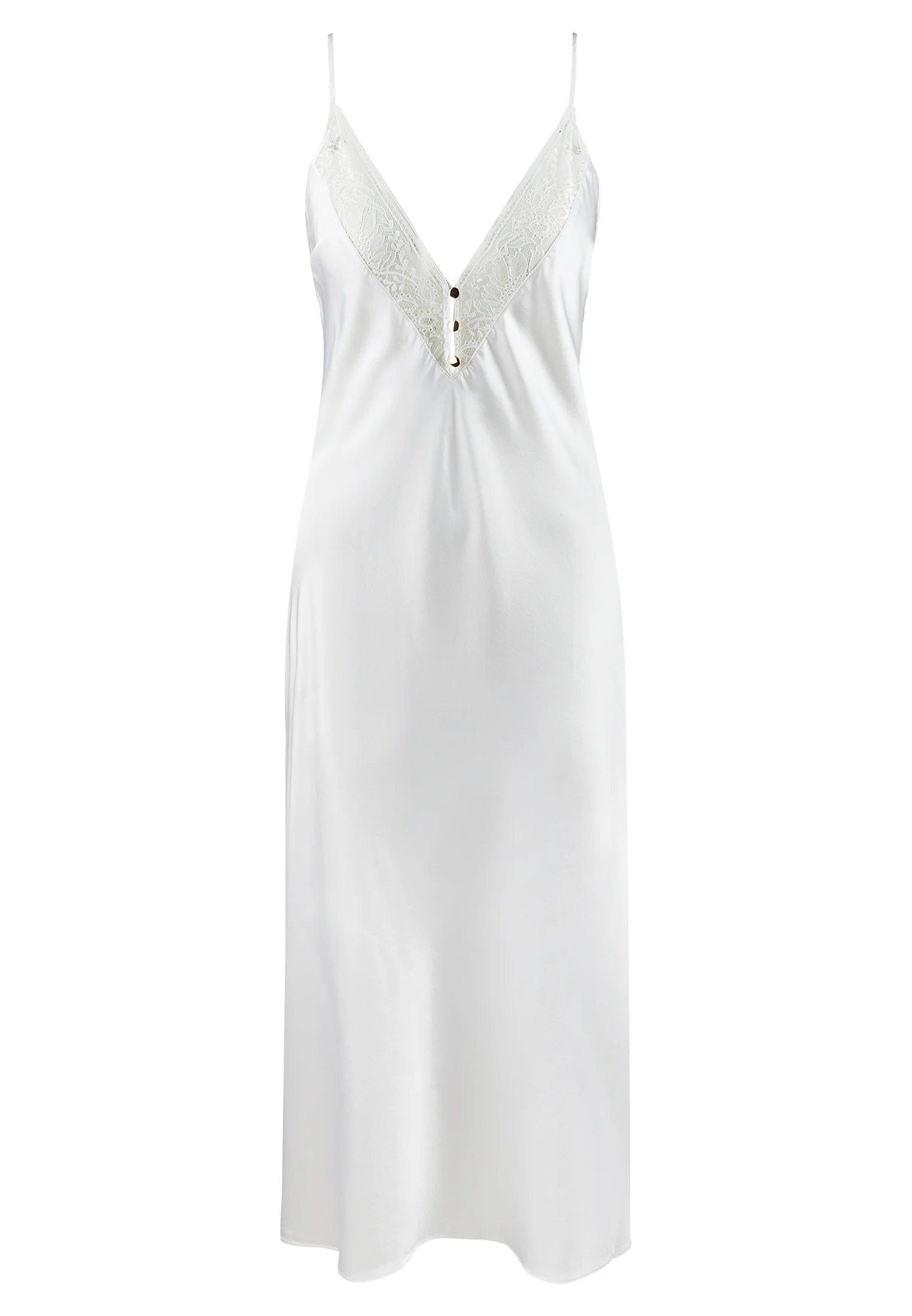 MIDNIGHT WHISPER - Nuisette longue | Blanc