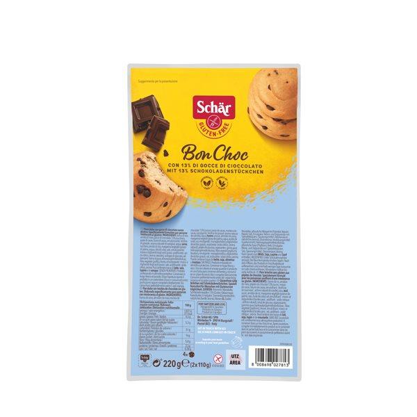 SCHAER Bon Choc süsse Brötchen mit Schokolade ohne Gluten 220 g