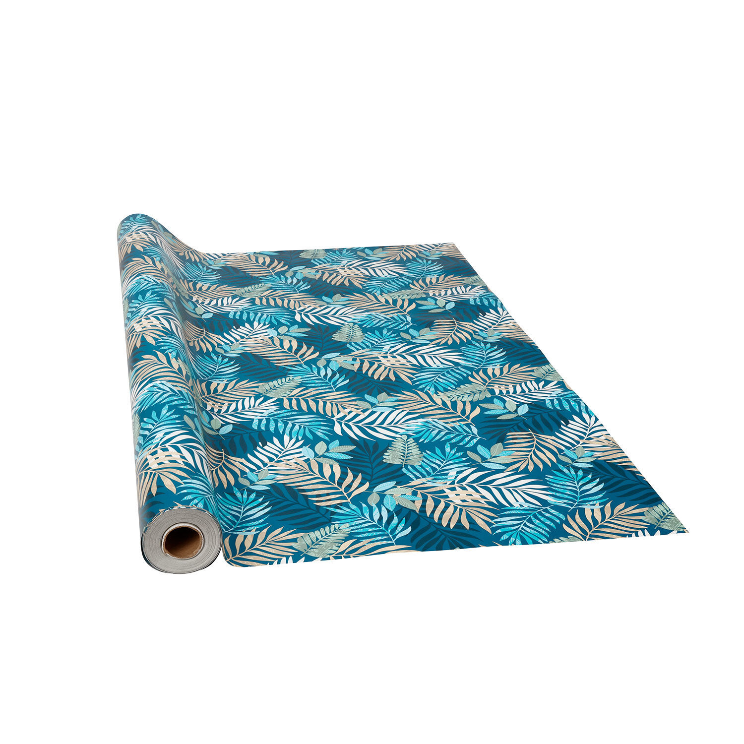 Vinyl-Tischdecke mit Blattmuster