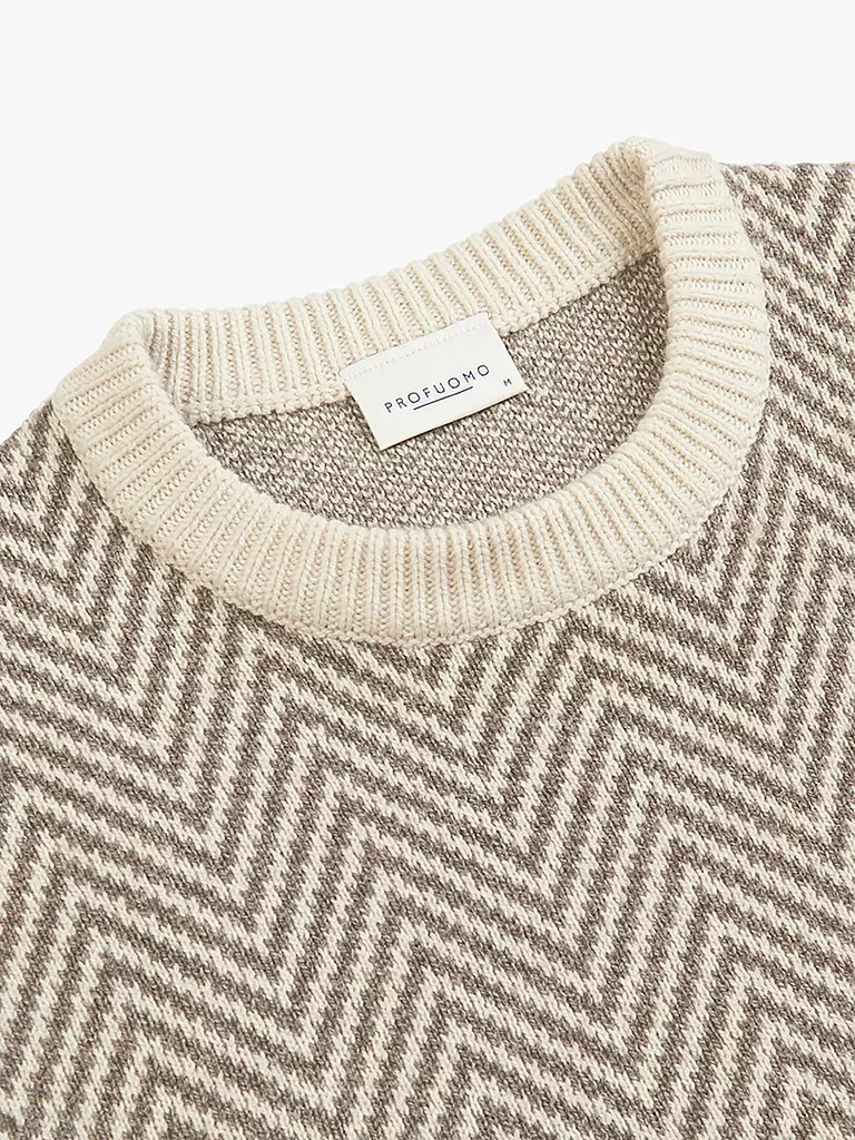 PROFUOMO Pullover beige