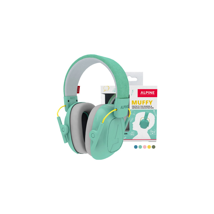 Casque anti-bruit pour enfant Muffy - Menthe