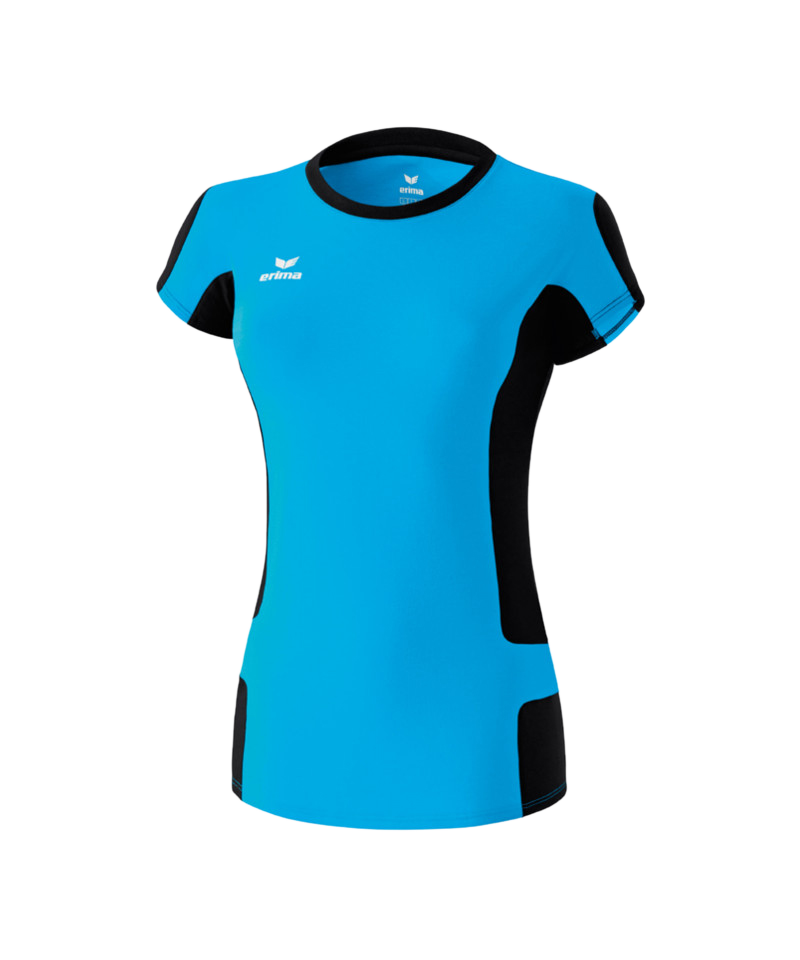 Erima Vigo T-Shirt Damen Hellblau Schwarz