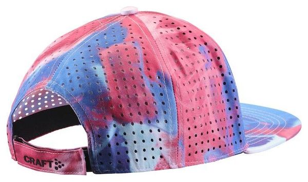 Casquette Trucker Craft CTM Distance Tech Rose/Bleu