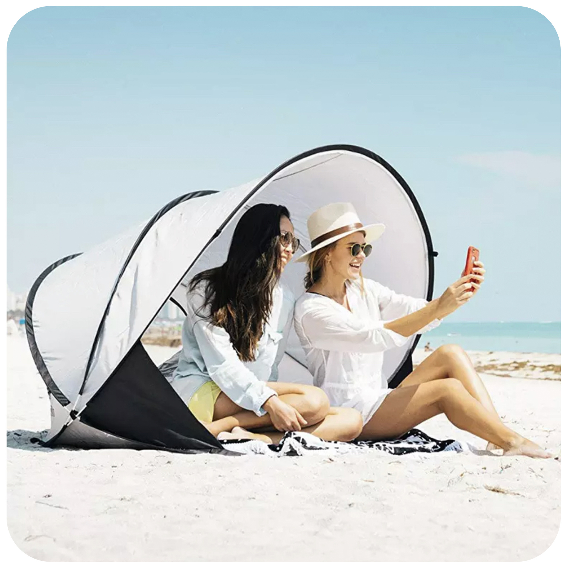 Deryan Luxe Pop Up XXL strandtent