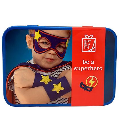 Gift In A Tin Spielset - Learn & Play - Be A Superhero