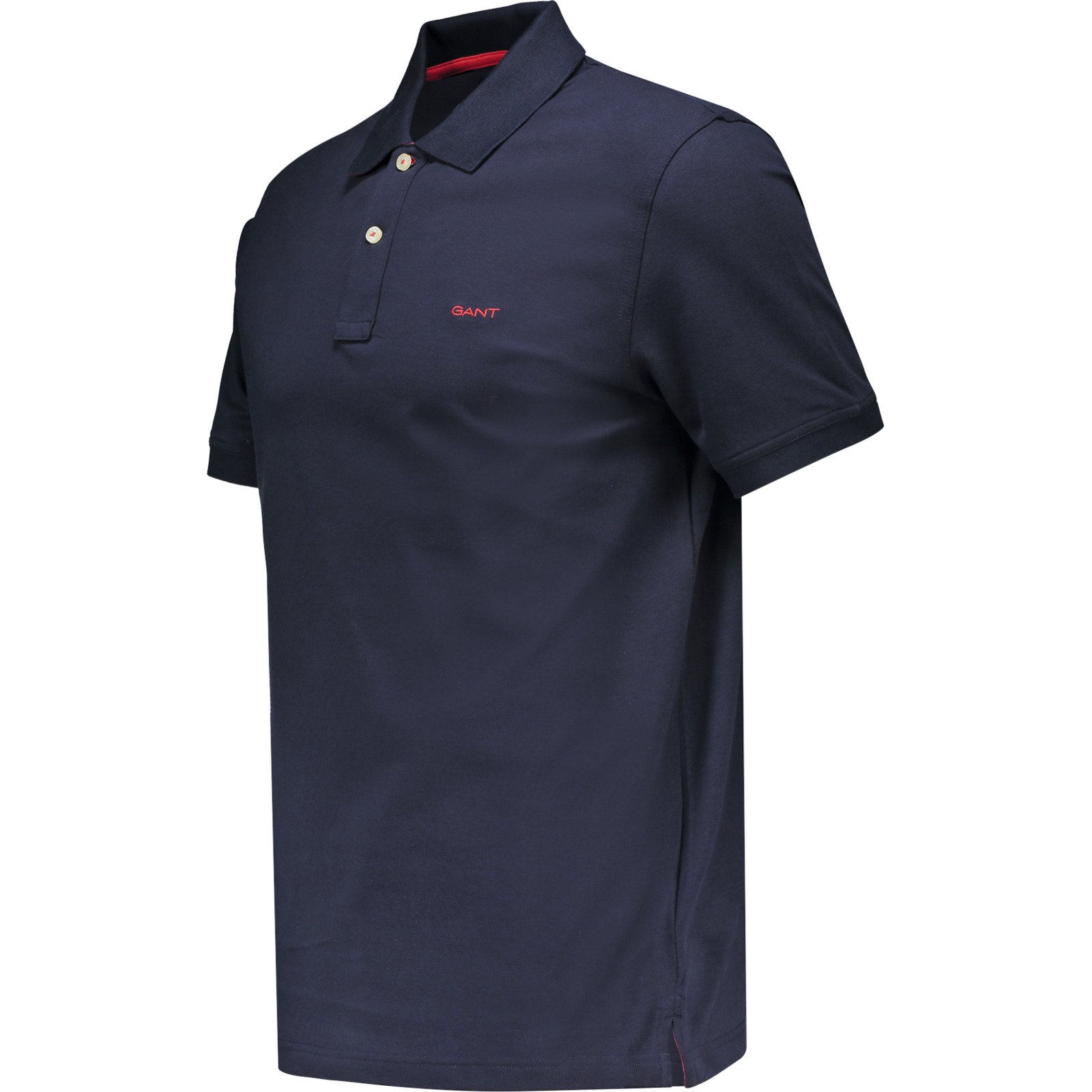 Gant Herren-Poloshirt Reg Contrast Piquet XXL, dunkelblau