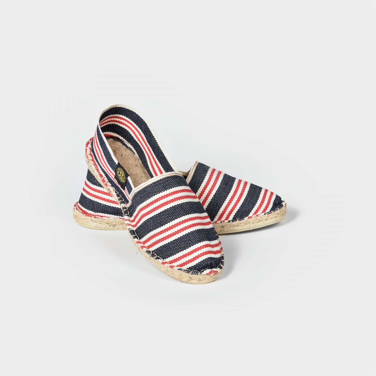 LA 1901 - Espadrilles rayées | Rouge
