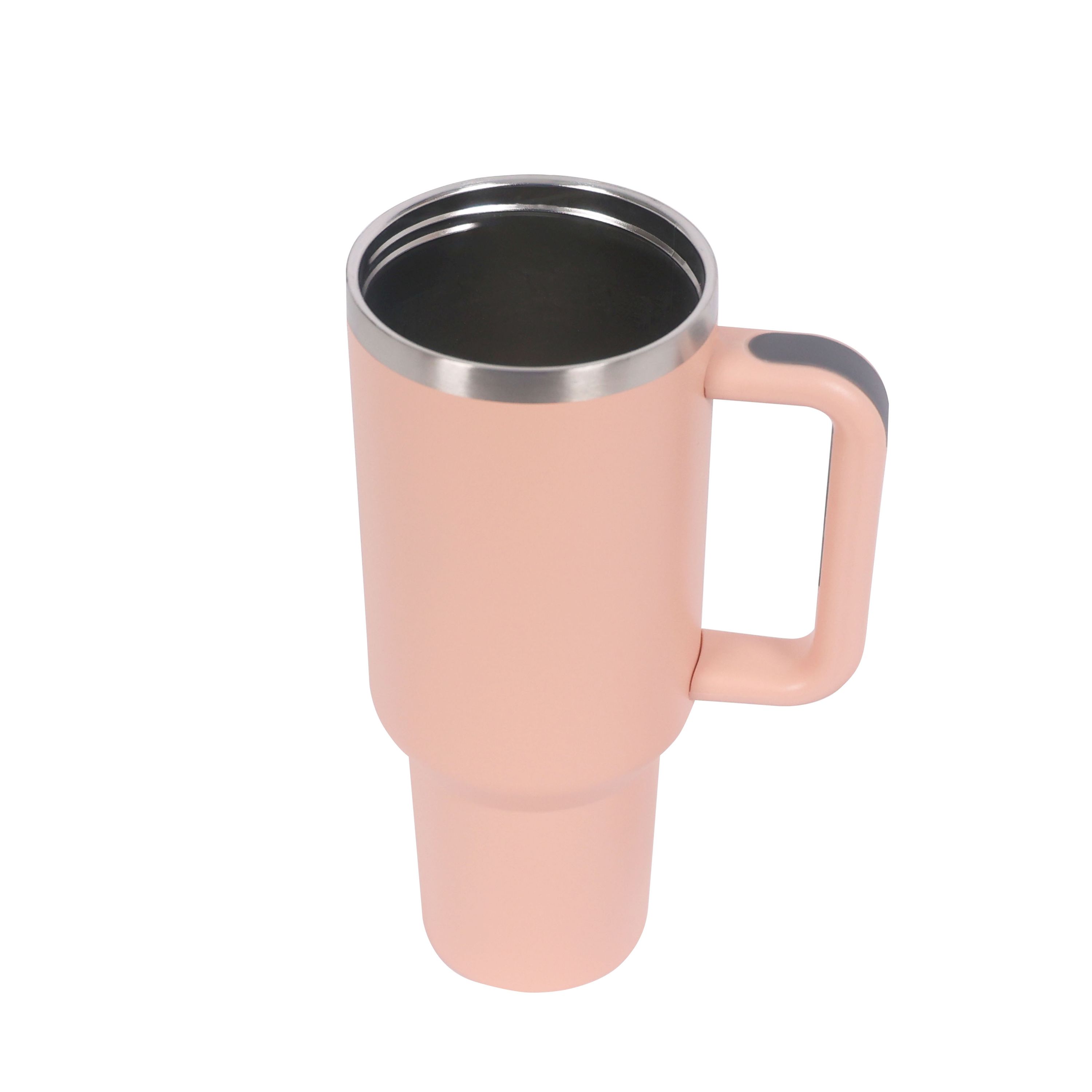 Thermobecher mit Strohhalm 1.1L rosa