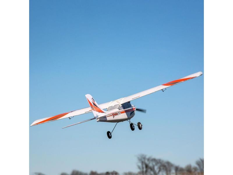 E-flite Trainer Apprentice STS 1500 mm ARTF Mode-2 Einsteiger-freundliches Modellflugzeug mit Spektrum DSMX Fernsteuerung