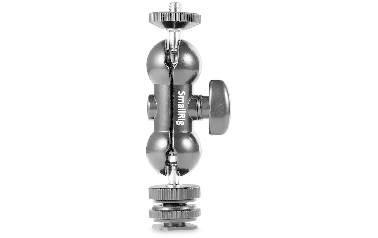 Cool-Ballhead-V1 1135Multifunktionaler Kugelkopf mit Cold Shoe und Flügelschraube