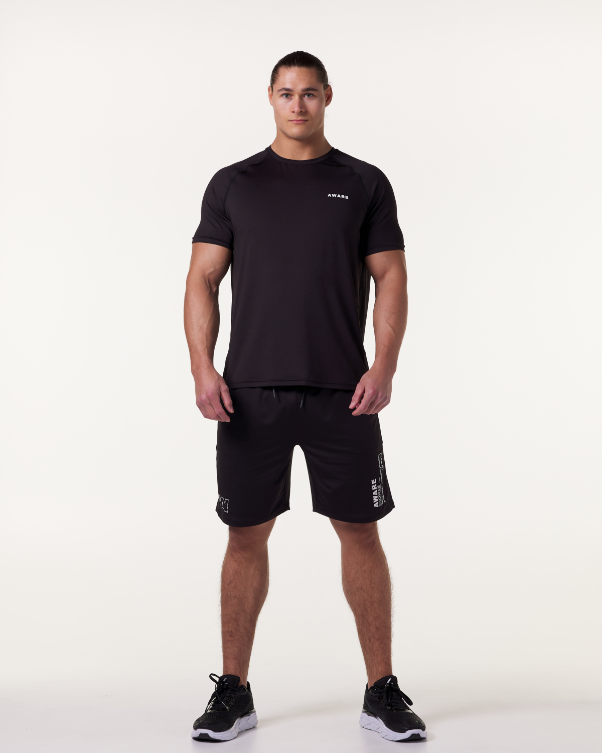 AWARE Performance Tee Black