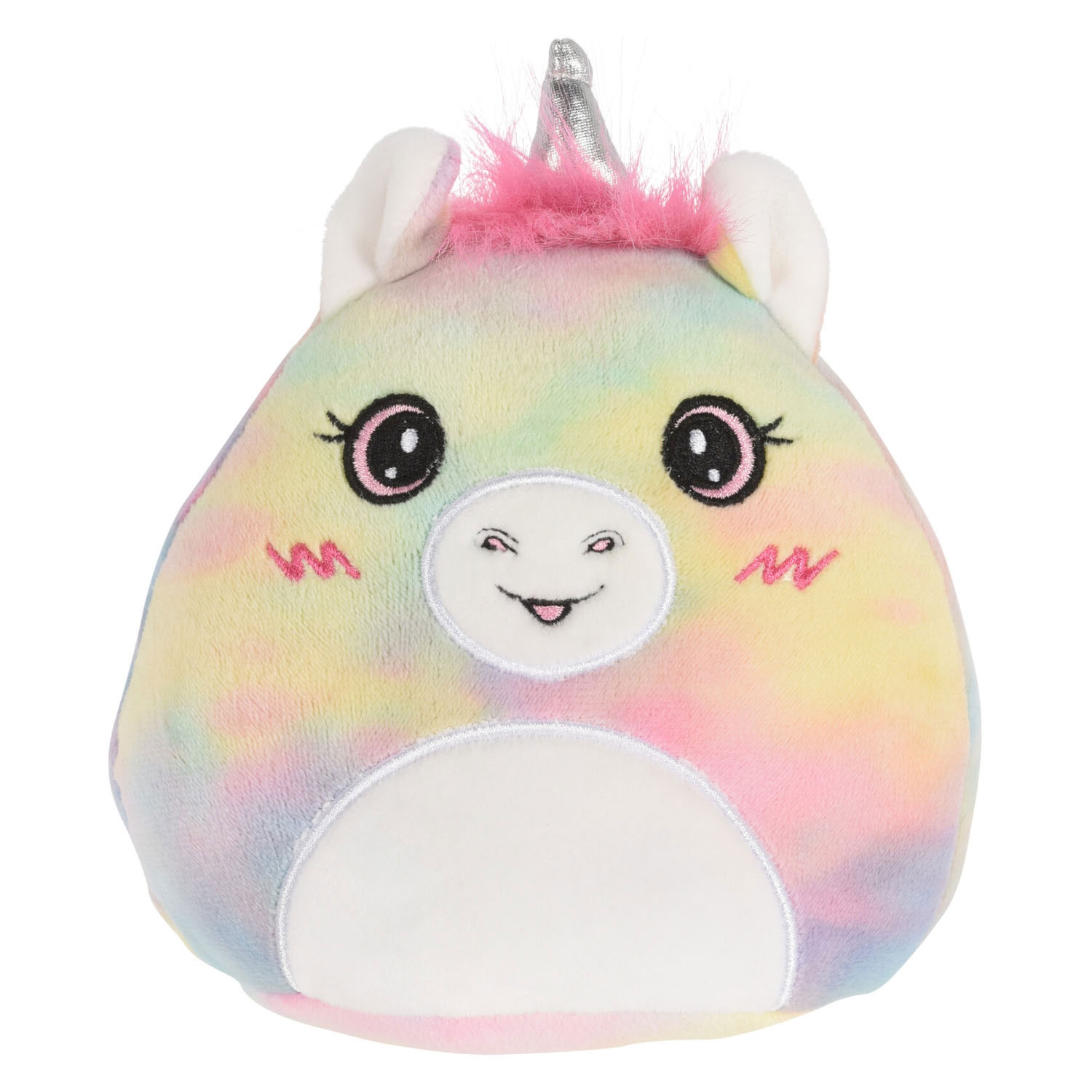 Knuffel Dieren Bolvorm Eenhoorn, 14cm