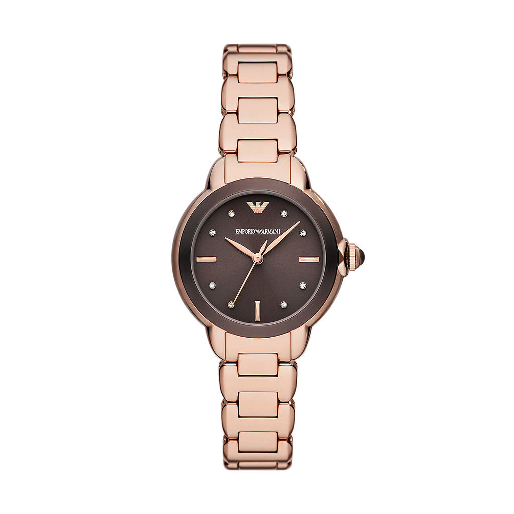 Montre Emporio Armani Marron