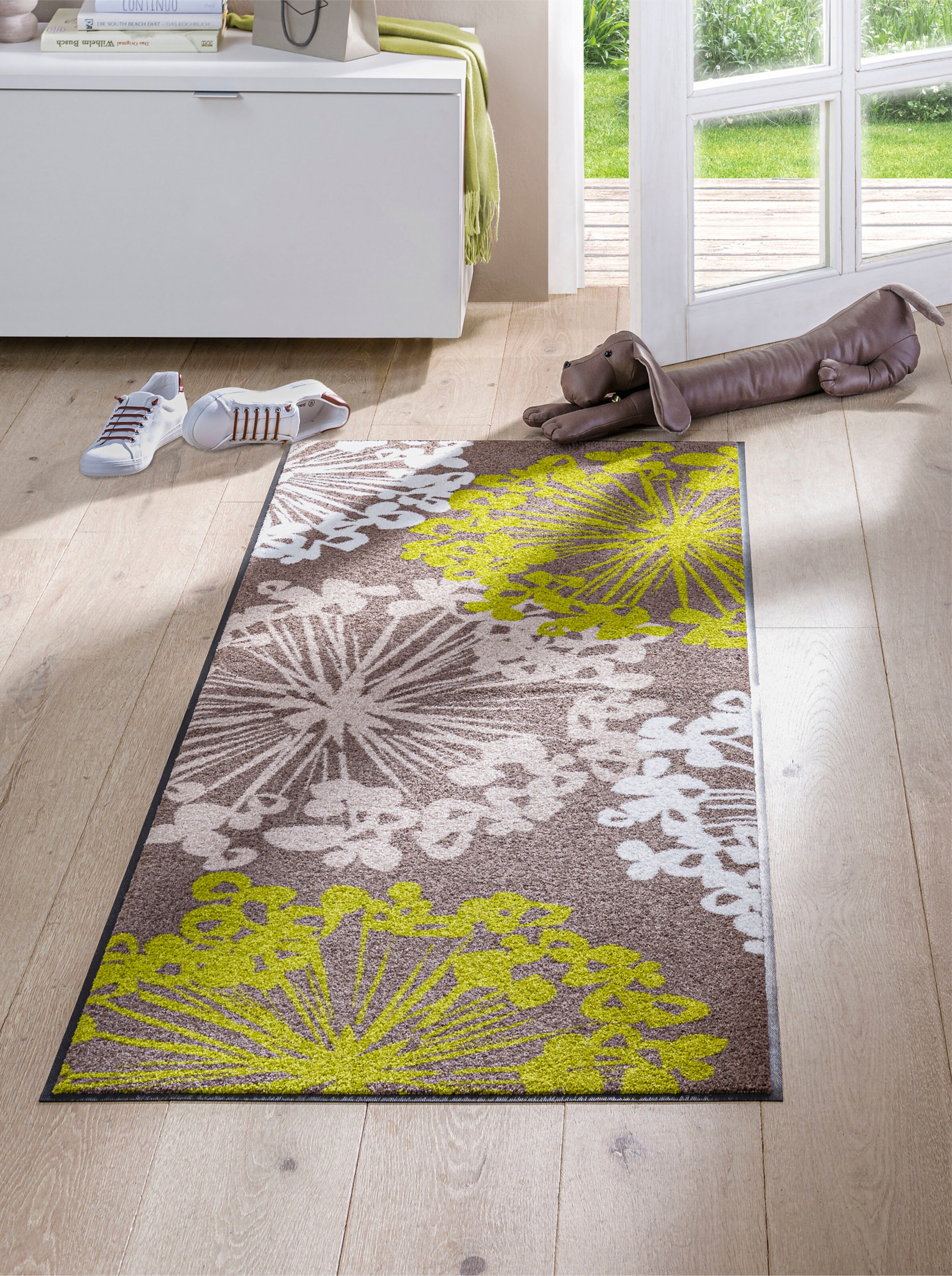 heine home Fußmatte in taupe-grün