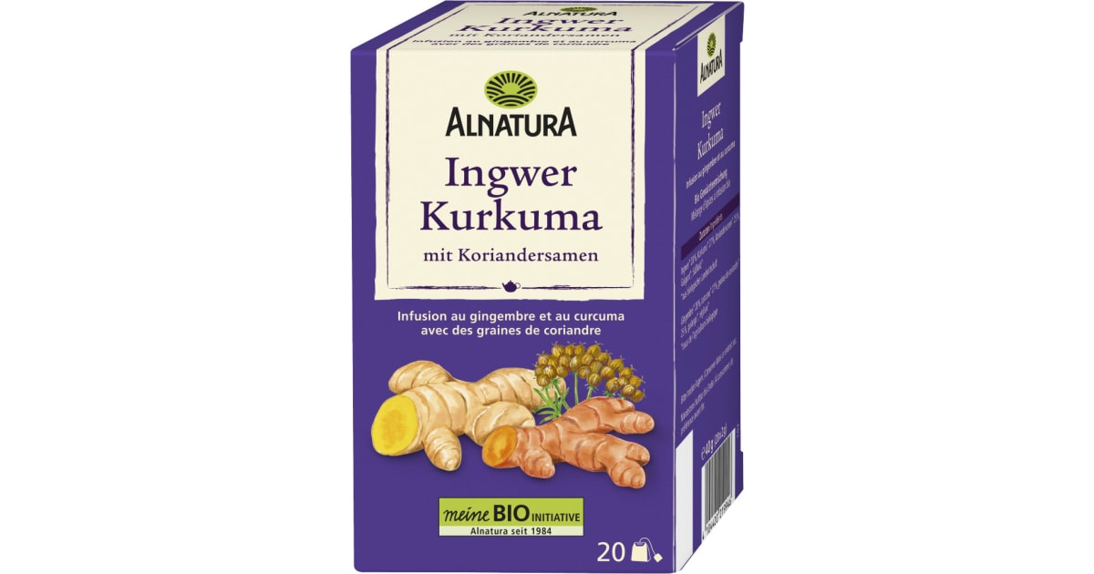 Alnatura Bio Ingwer Kurkuma Tee