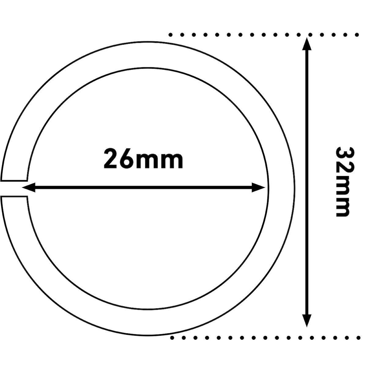 D-LINE kabelkanal (hvit)