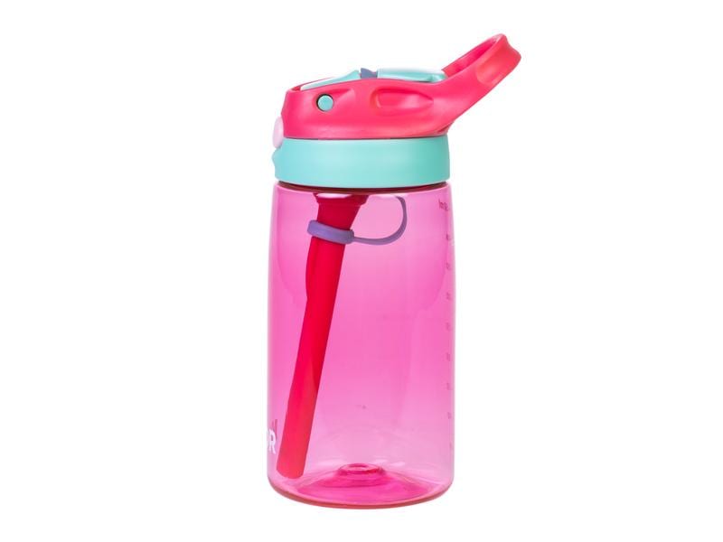 KOOR Trinkflasche Bambini Rosso 450 ml Flasche aus Kunststoff für die Kleinen
