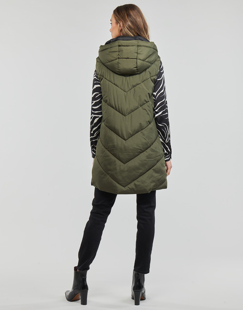 JDY - JDYSKYLAR PADDED HOOD WAISTCOAT OTW NOOS - Vert
