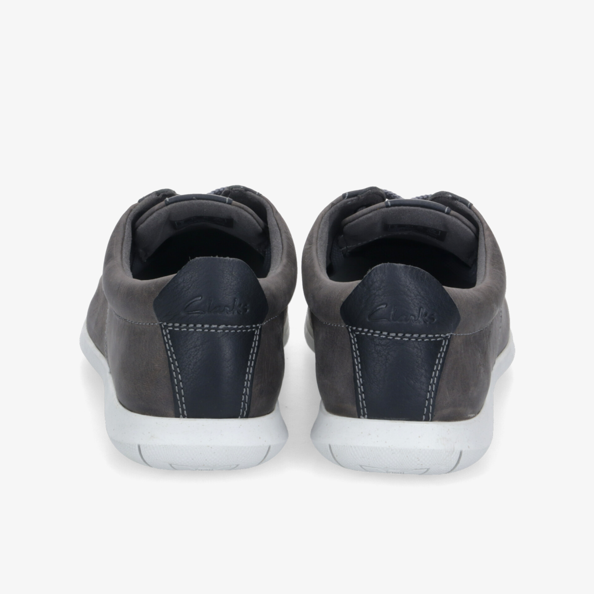 Clarks Herren Slipper grau