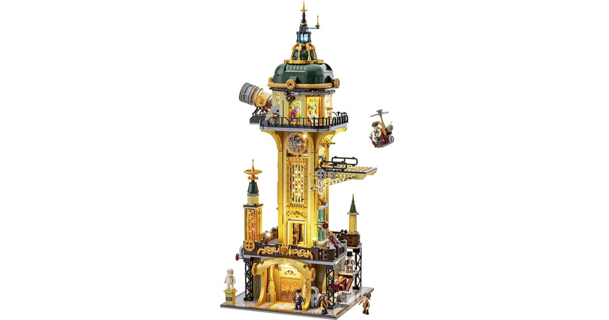 LumibricksSteampunk World - Steampunk Watch Tower Constructiespeelgoed  (F9070)