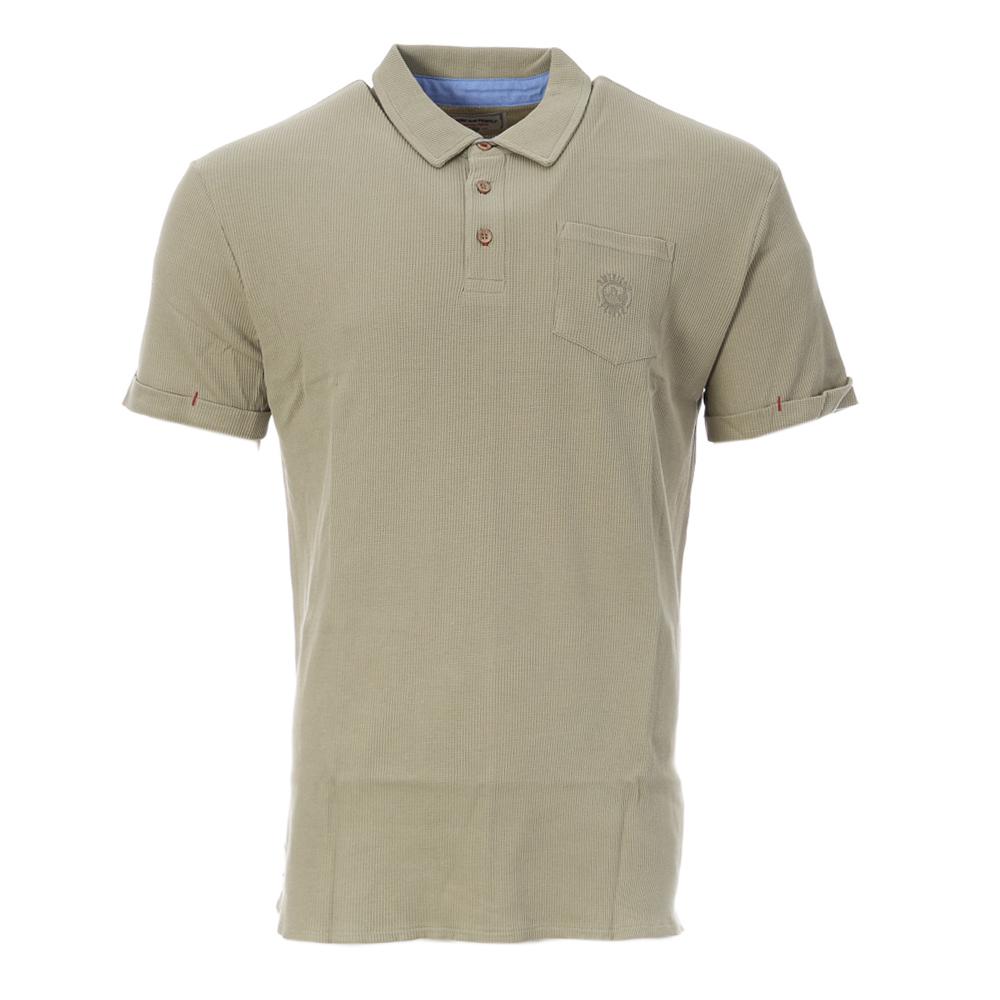 American People Polo Vert Homme American People Peace