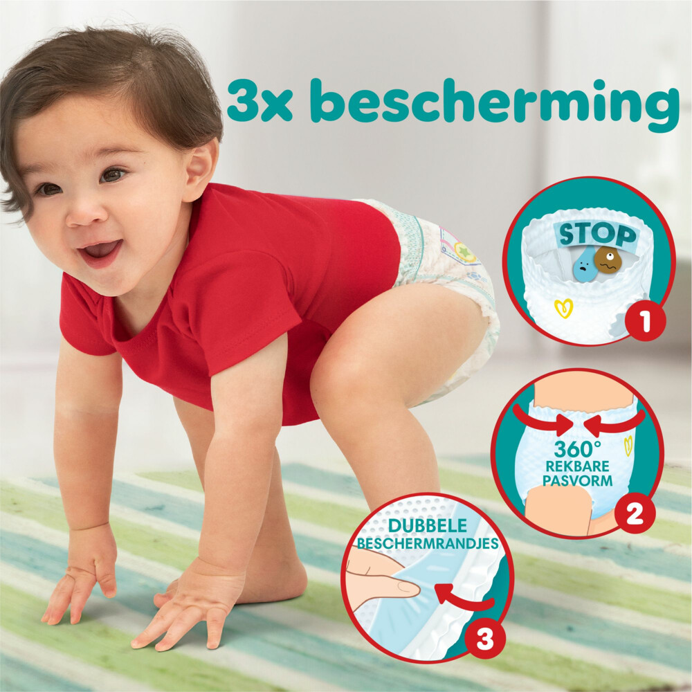 Pampers Baby Dry Luierbroekjes Maat 4 (9-15 kg)180 stuks