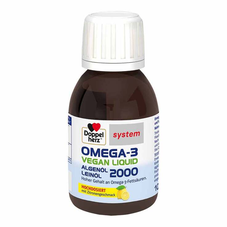 Doppelherz Omega-3 vegan Liquid 2000 system, 100 ml