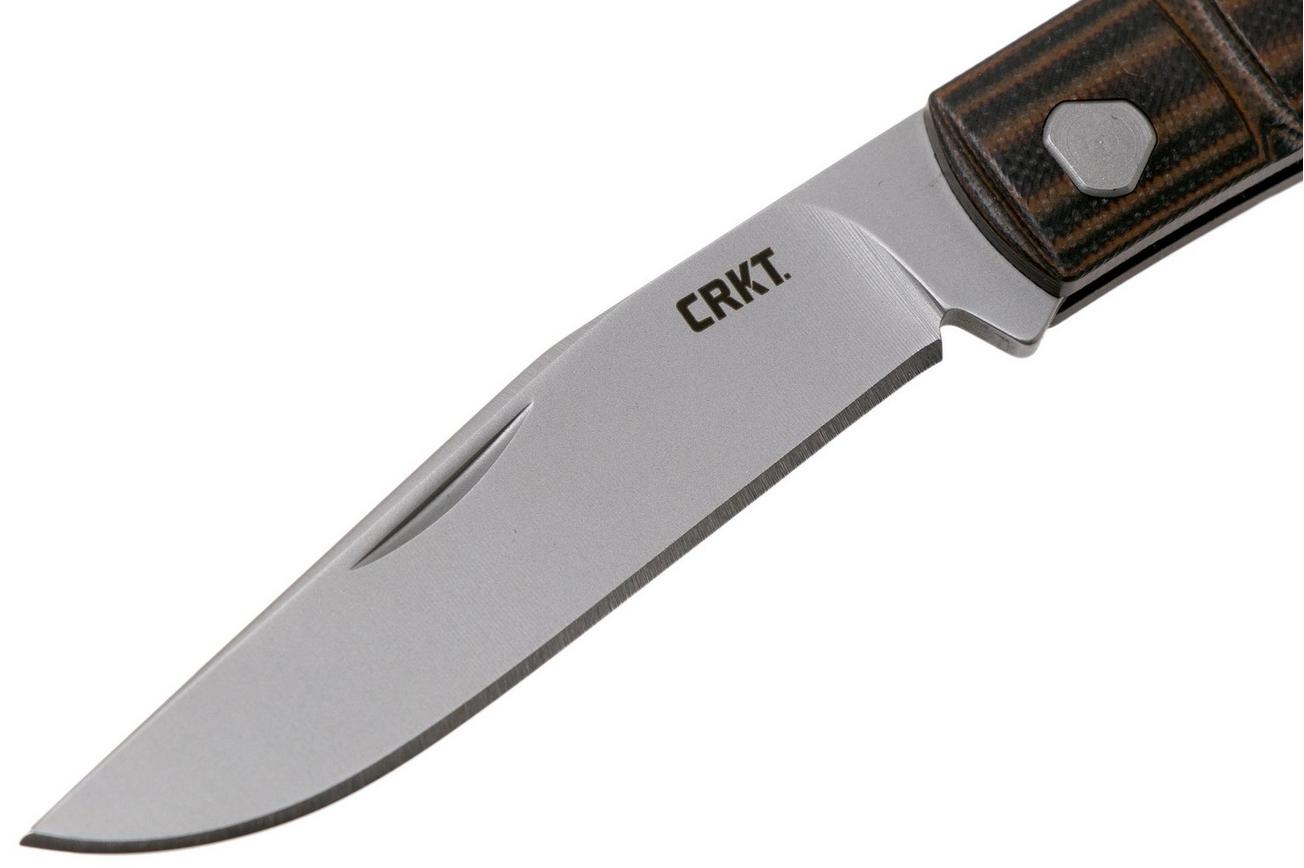 CRKT Venandi Brown 7100 zakmes, Richard Rogers design