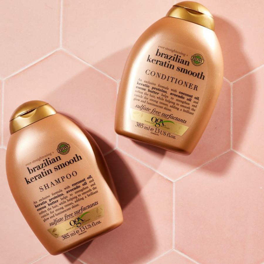 Ogx Brazilian Keratin Smooth Conditioner 385ml