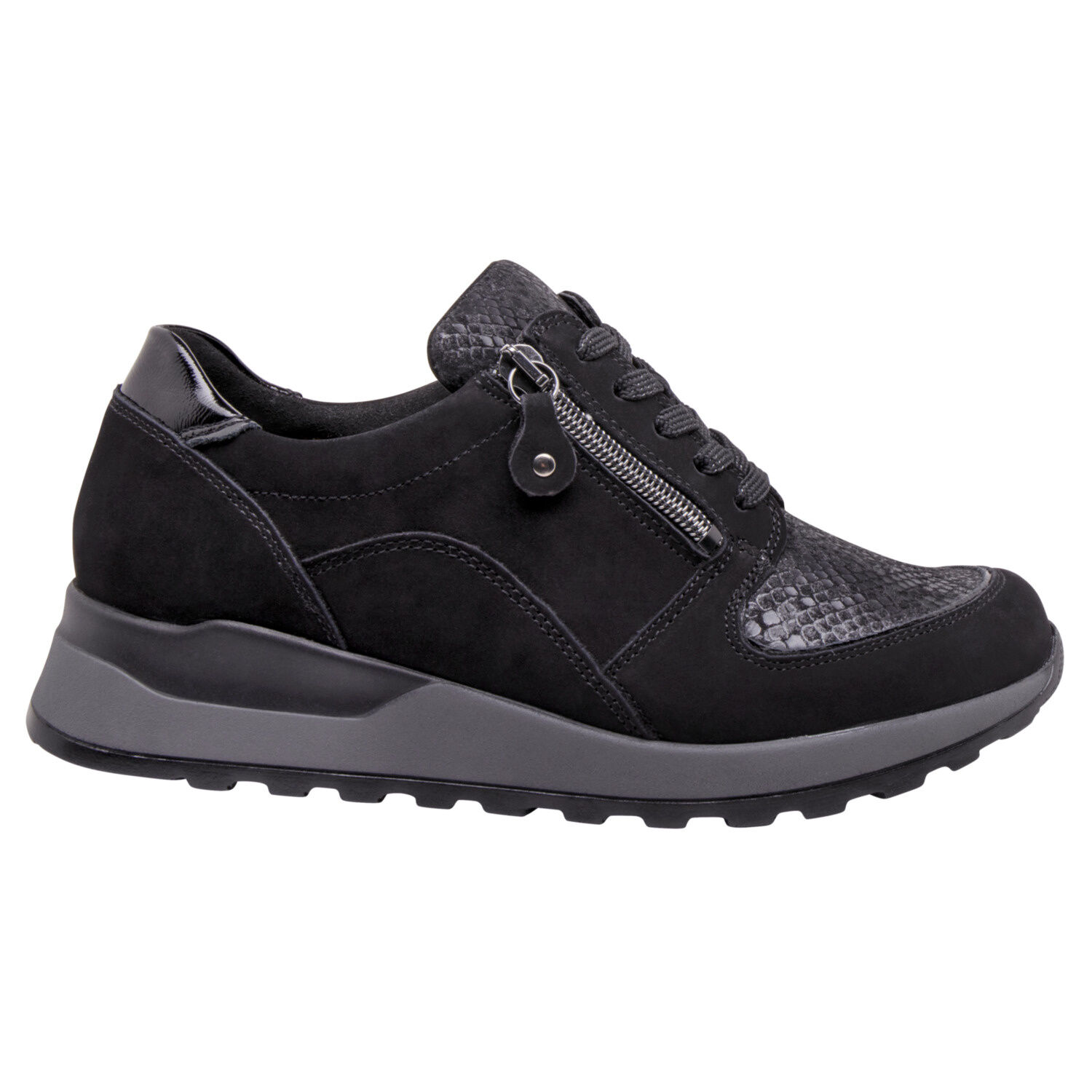 WALDLÄUFER Schnürschuh aus weichem Nappaleder