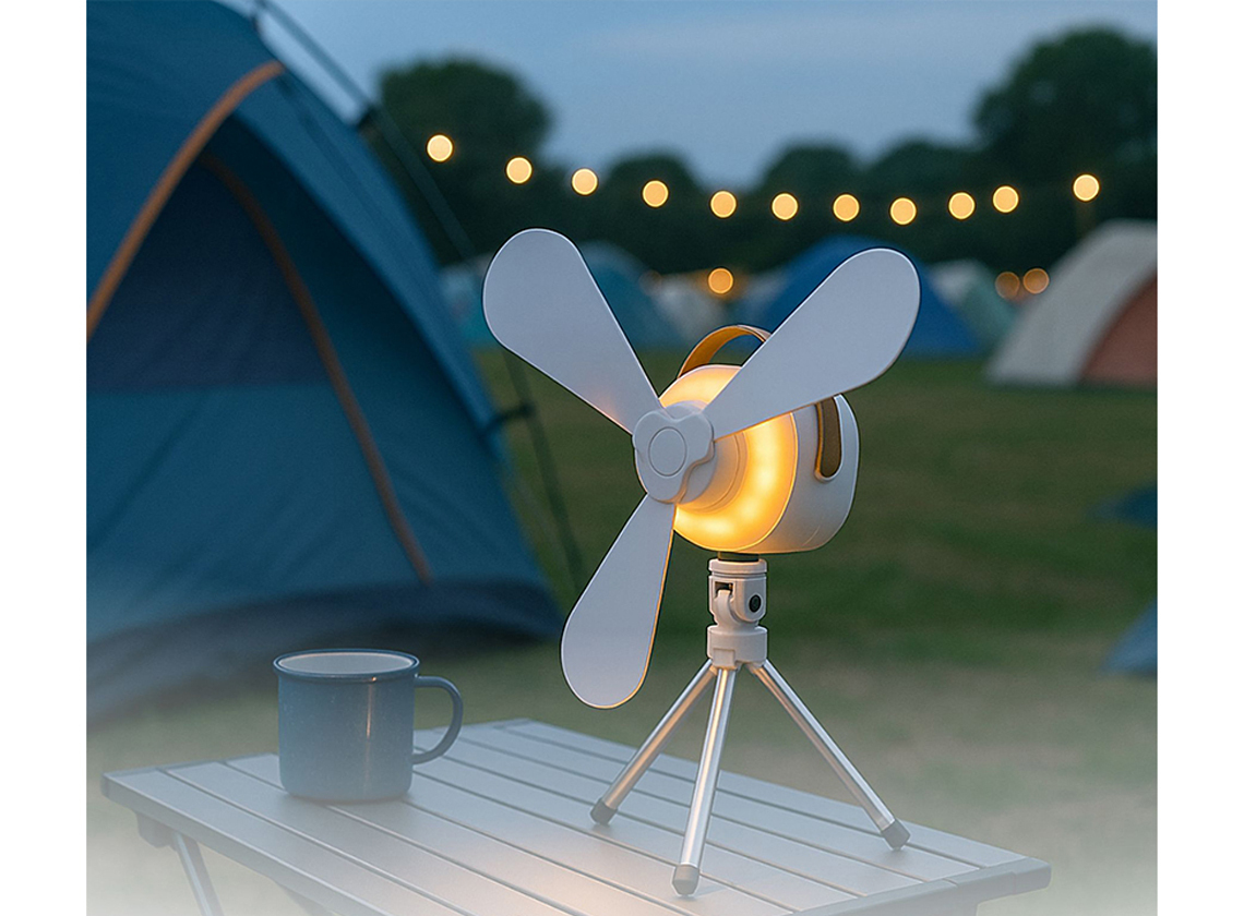 Lifetime Air draadloze LED ventilator met ophangfunctie