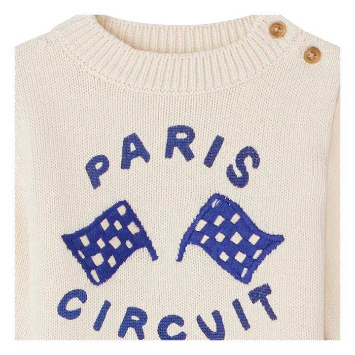 Bonpoint Pull Cachemire Circuit Almire | Bleu
