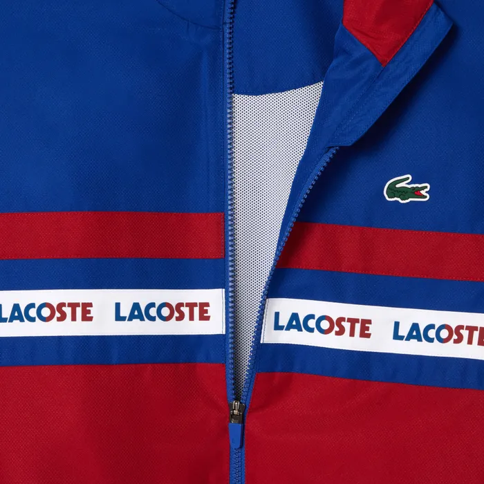 Lacoste Tennis Logo Stripes Trainingspak Heren