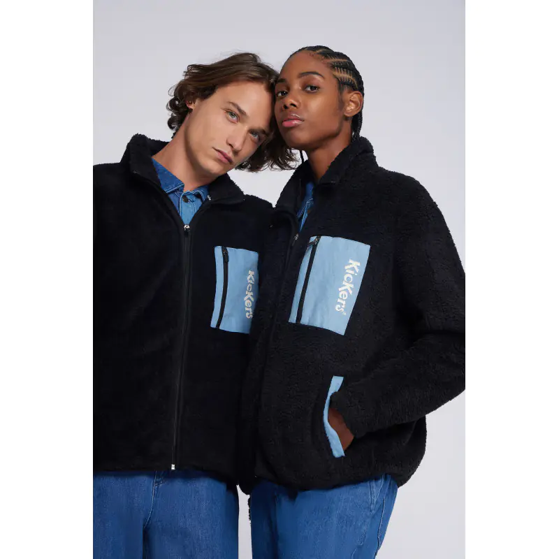 UPCYKICK POLAIRE NOIRE JACKET Polyester No Gender