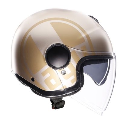 Casque AGV ETERES - SIROLO - Blanc / Jaune