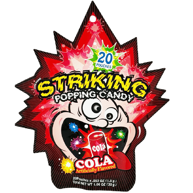 Yuhin Striking Knetter Snoepjes Cola Smaak 30g