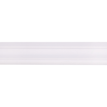 Deurlijst grenen wit gegrond 15x68 mm 270 cm