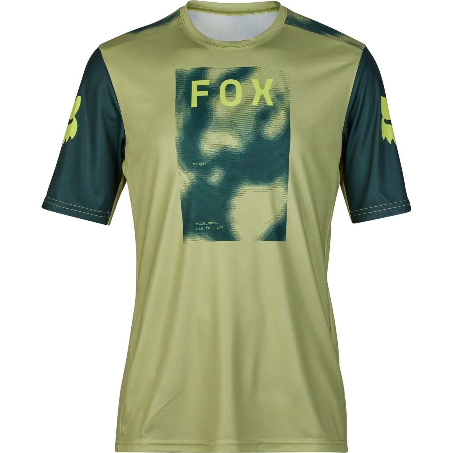 FOX Ranger Jersey Race Taunt Radtrikot Herren pale green